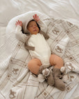 The Rocking Horse Knitted Blanket