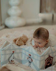Le Cirque Crinkle Tummy Time Book