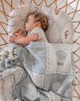 Up and Away Knitted Blanket