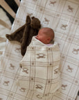The Rocking Horse Knitted Blanket