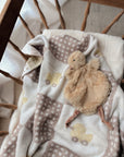 Once Upon a Duckling Knitted Blanket