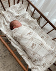 The Rocking Horse Knitted Blanket
