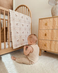 The Rocking Horse Fur Lined Cot Blanket