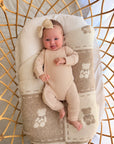 Little Ted Knitted Blanket