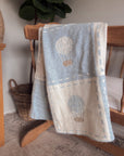 Up and Away Knitted Blanket