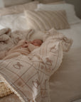 The Rocking Horse Fur Lined Cot Blanket
