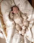 The Rocking Horse Knitted Blanket