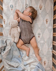 Up and Away Fitted Cot Sheet