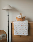 Cottage Picnic Fur Lined Cot Blanket