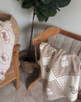 Little Ted Knitted Blanket