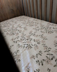 Fleur Blanche Fitted Cot Sheet