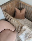 Fleur Blanche Fitted Cot Sheet