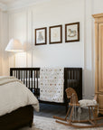 Cottage Picnic Fur Lined Cot Blanket