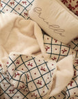 Bow Peep Fur Lined Cot Blanket
