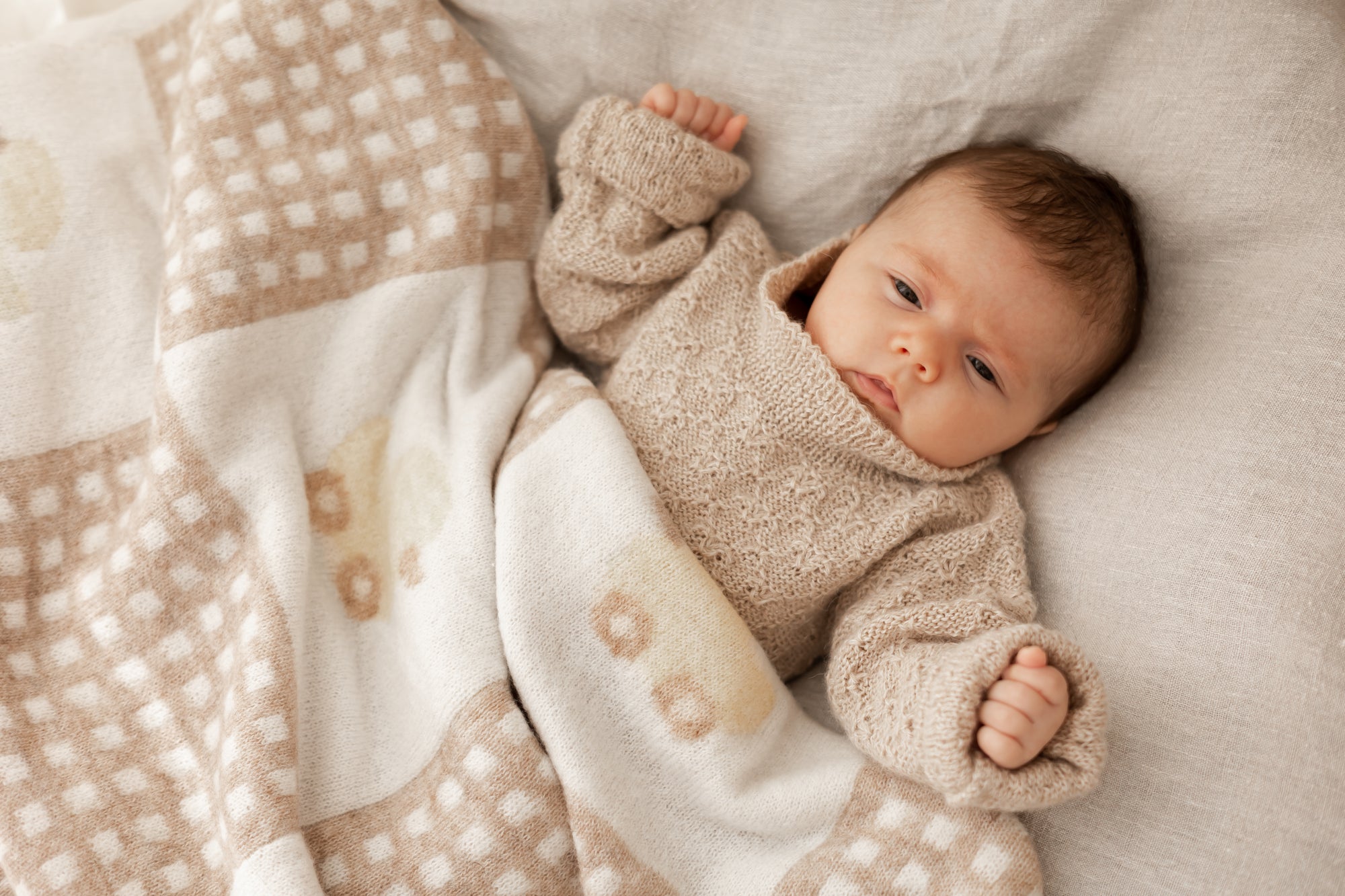 Once Upon a Duckling Knitted Blanket
