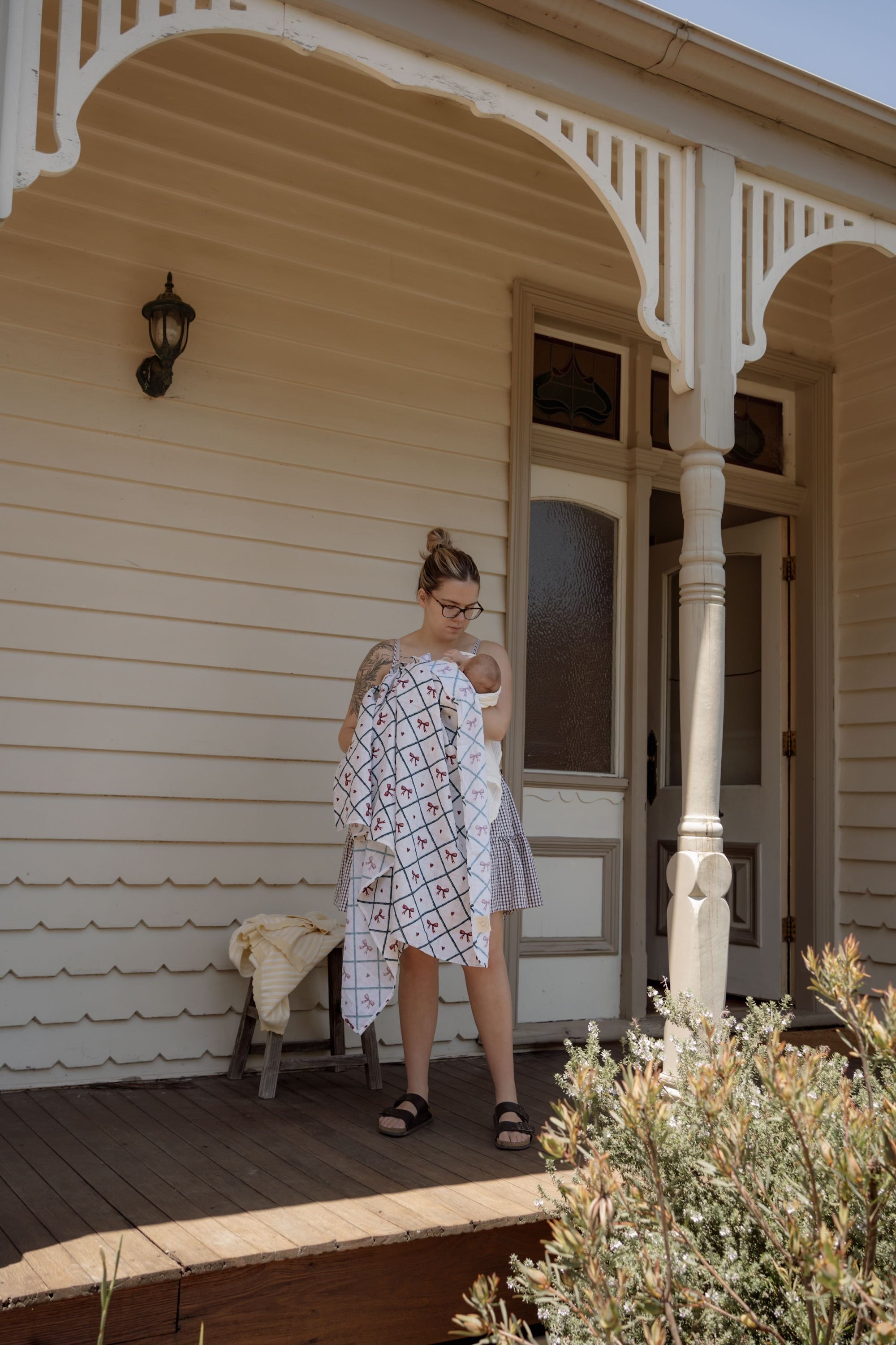 Bow Peep Swaddle Wrap