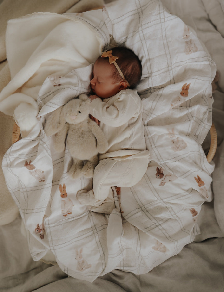 Little Cottontail Swaddle Wrap