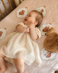 Sweet Squeak Fitted Cot Sheet