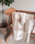 Goosey Gander Knitted Blanket