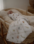 Cottage Picnic Swaddle Wrap