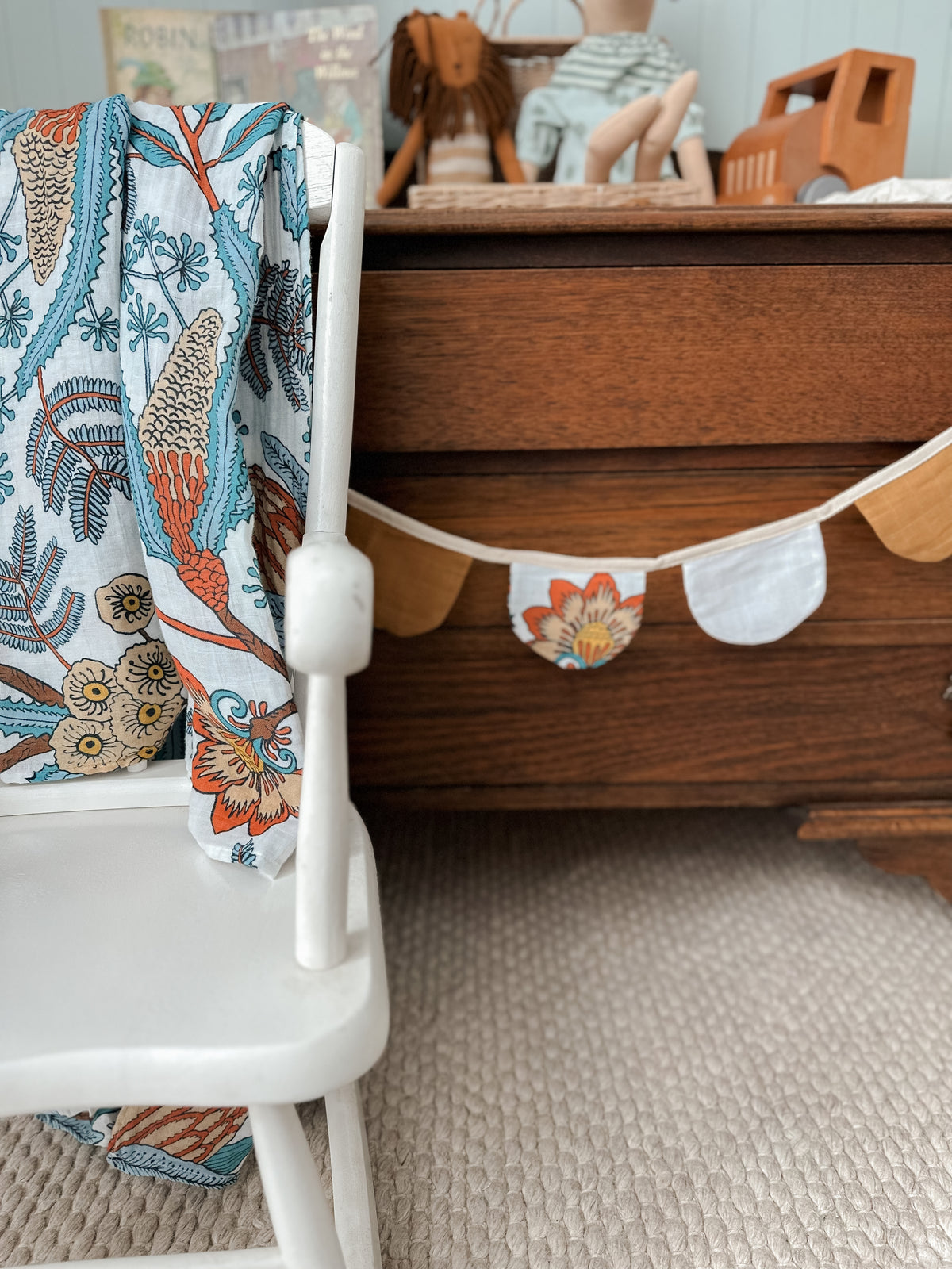 Wattle & Gum Bunting Pop Ya Tot