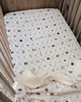 cottage core cot sheet